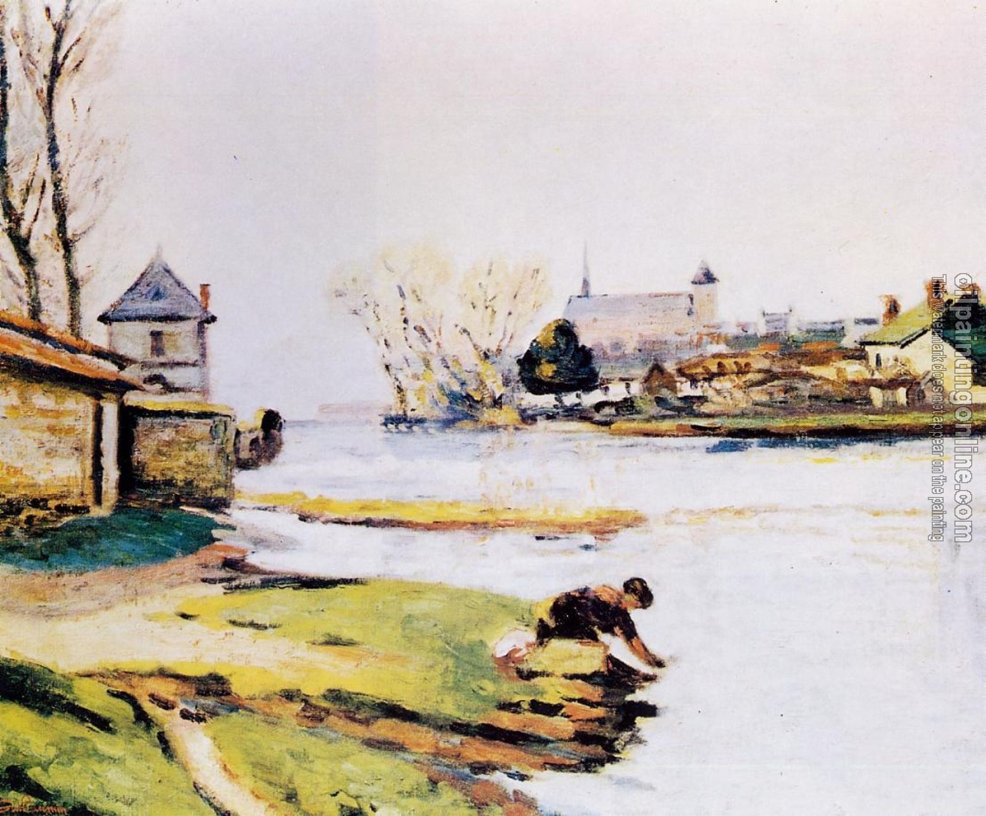 Guillaumin, Armand - The Resevoir at Poitiers